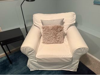 White chair.