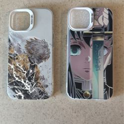 Demon slayer iPhone 15 cases 