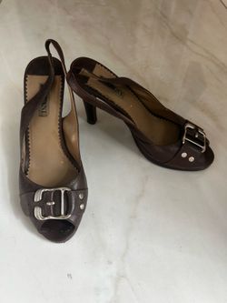 Alfani brown heels size 6M