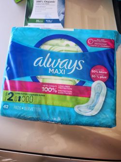 Always Maxi pads