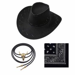 2 sets of cowboy costume accesory