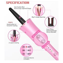 Curing Iron-NEW-Self Rotating 