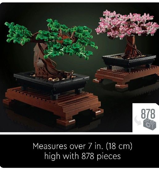 Lego Botanical Garden Collection Bonsai/Cherry Blossom Tree
