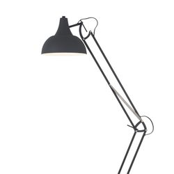 Brand New Matt Black Reading Floor Lamp