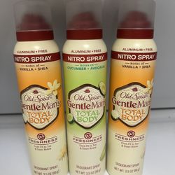 Old Spice deodorant Spray 3 for $22