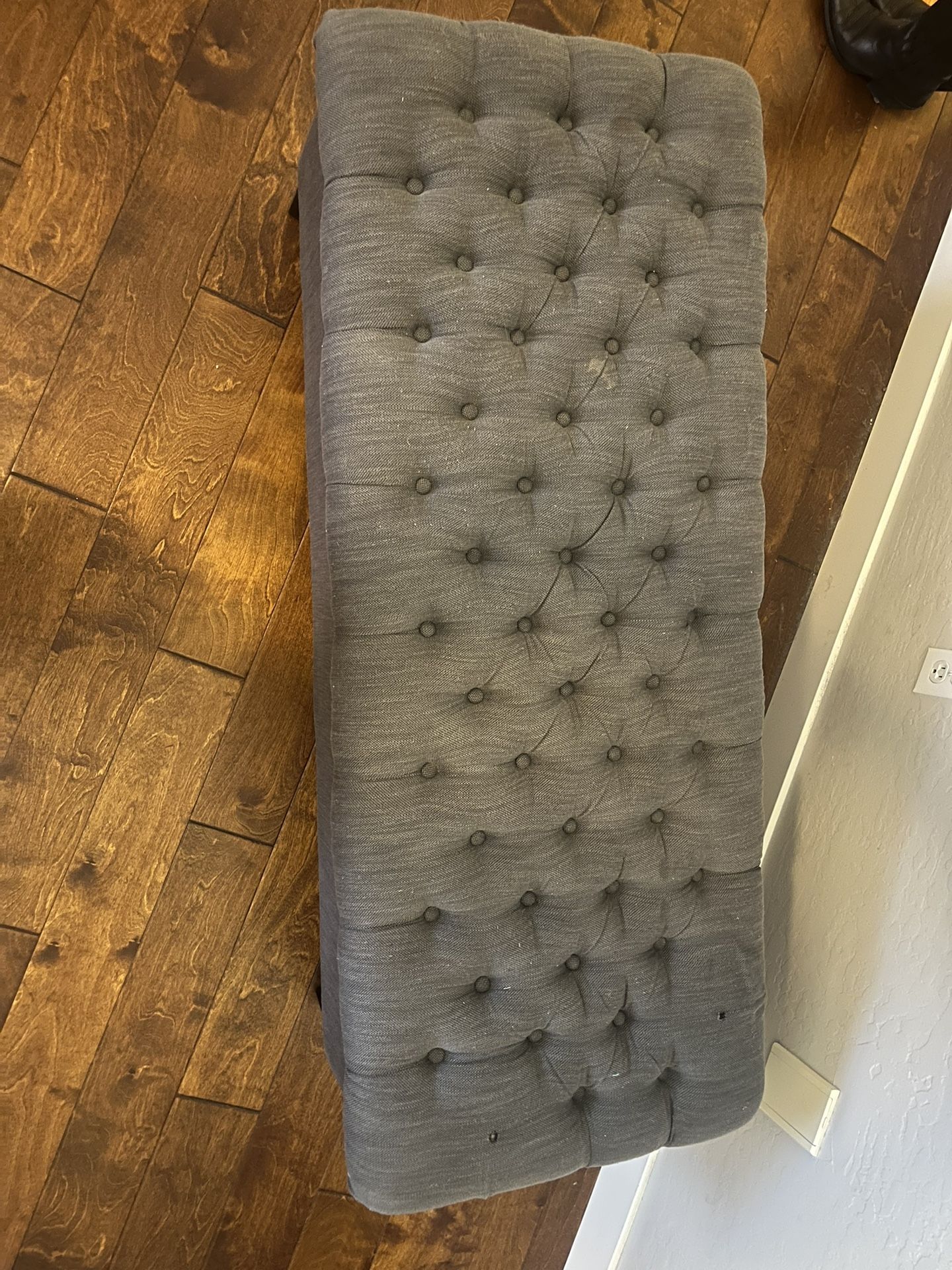 rectangler storage ottoman