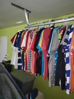 Used clothing different brands