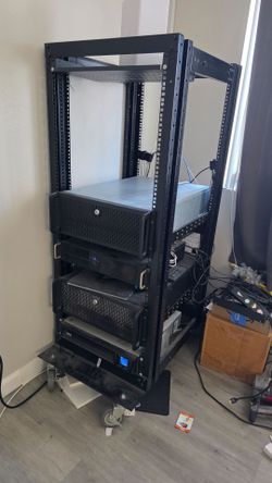 27U Adjustable Server Rack