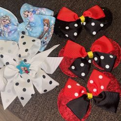 Disney Theme Bow Bundle