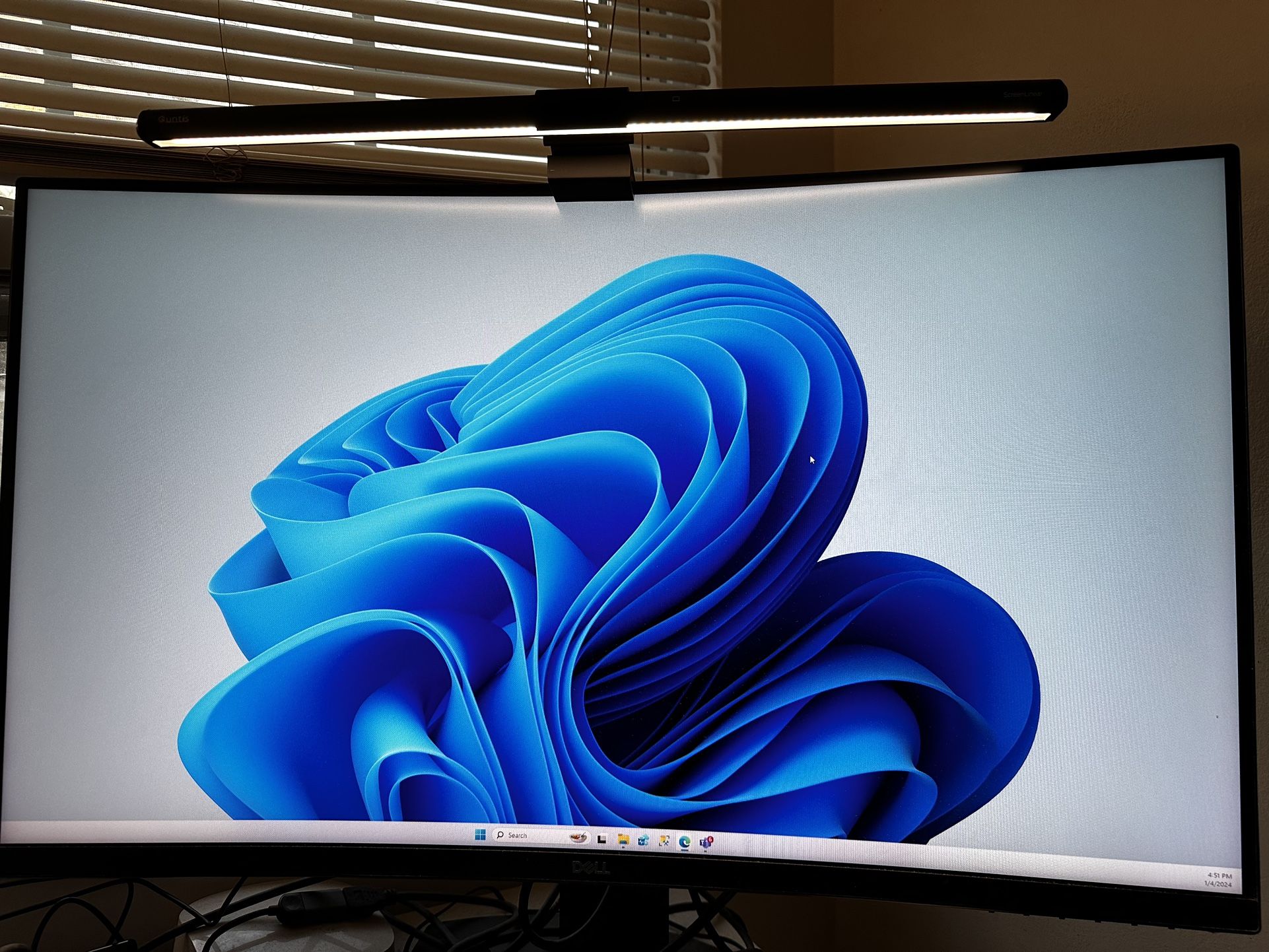 Dell - S3220DGF 32" LED Curved QHD FreeSync Monitor with HDR