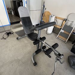  Adjustable Weight Bench $100