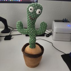 Dancing Plush Cactus with Charge Cord