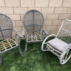 Wicker Chairs 