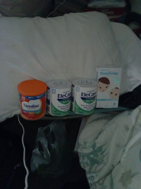 Baby Formula And Snot Sucker