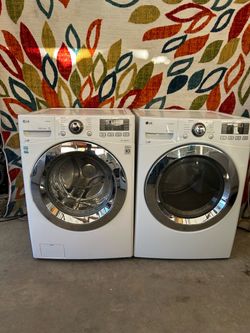 LG washer and dryer gas