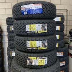 225/65r17 Atlander Set Of New Tires Installed And Balanced 