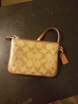 Coach wristlet