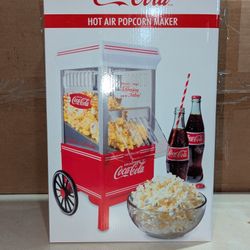 Coca-Cola 12 Cup Hot Air Popcorn Maker