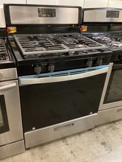 Whirlpool gas stove 4 burners