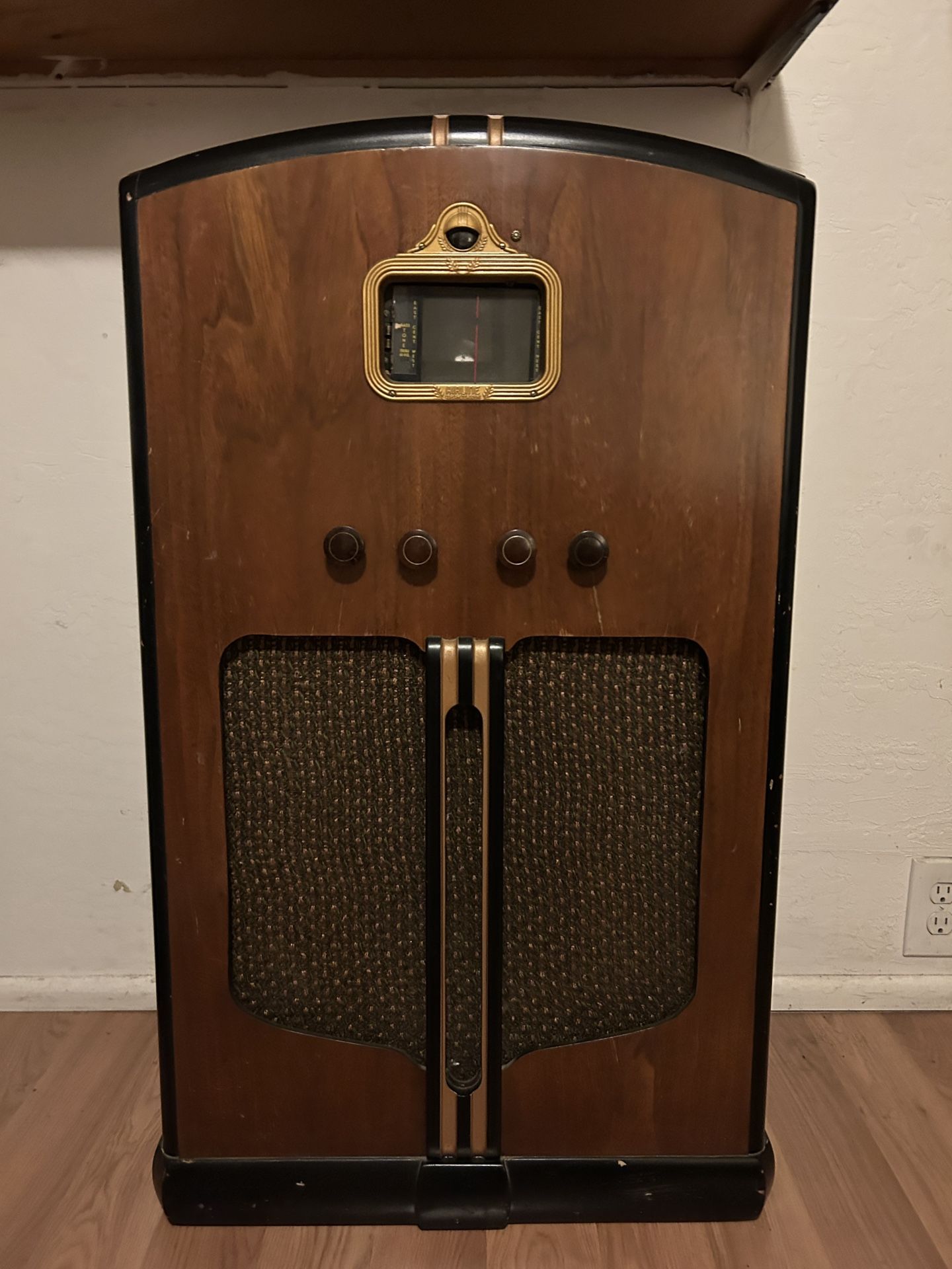 Antique Console Radio