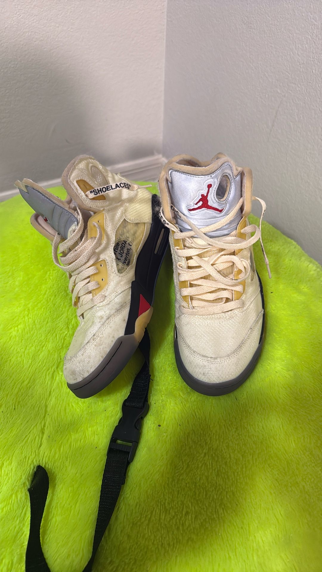 jordan retro 5 off white