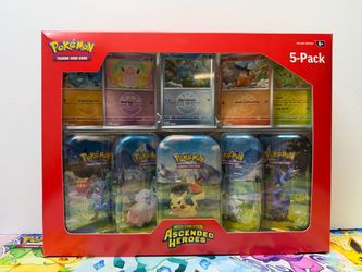 Pokémon TCG Mega Evolution Ascended Heroes 5-Pack