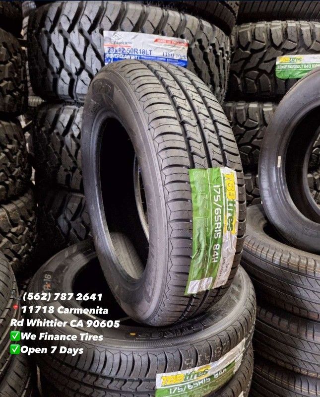 175/65R15 TBB Set of Tires Installed and Balanced Set de Llantas Nuevas Instaladas y Balanceadas