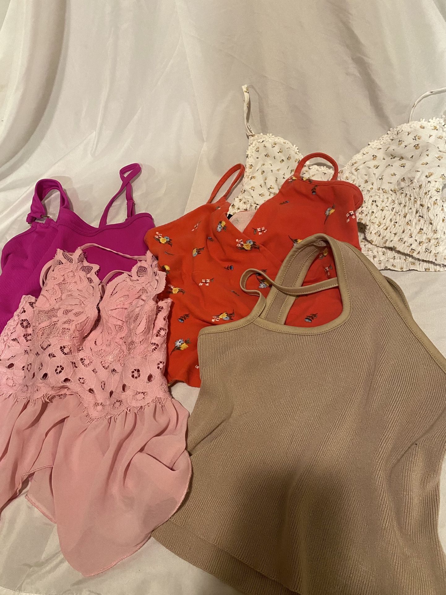 Bundle of 5 Tank Tops - Teen Clothing Trendy