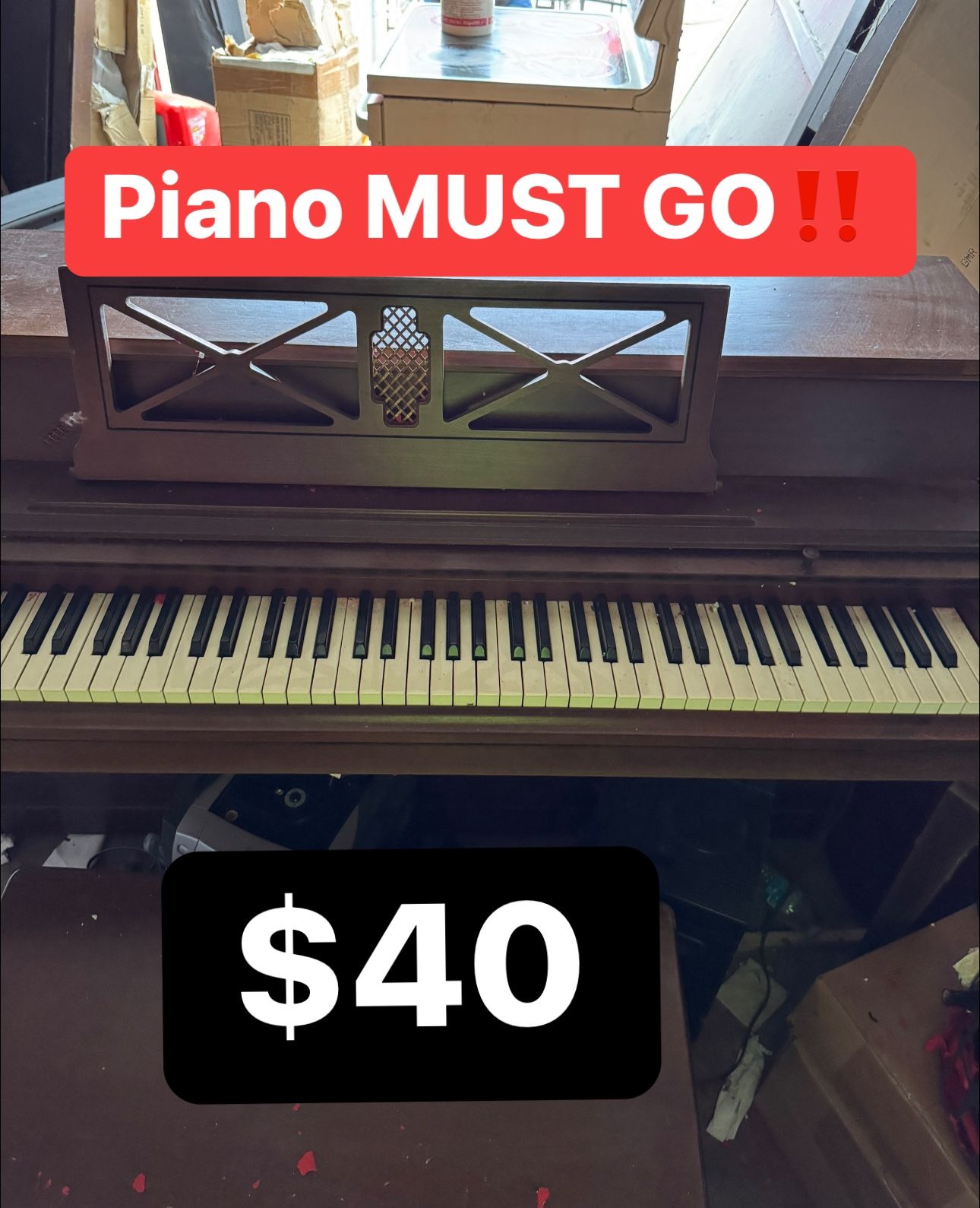 PIANO MUST GO‼️‼️‼️ Moving Today