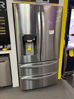 LG 4 door stainless steel refrigerator