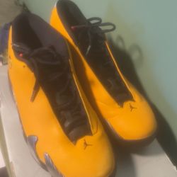 Air Jordan 14 University Gold 