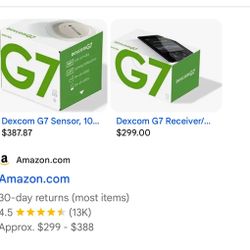 Dexcom G7 14 Available  Glucose Monitor