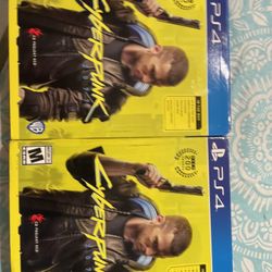 PS4 cyberpunk 2077 $40 each I got 2 of them located in n Lakeland 