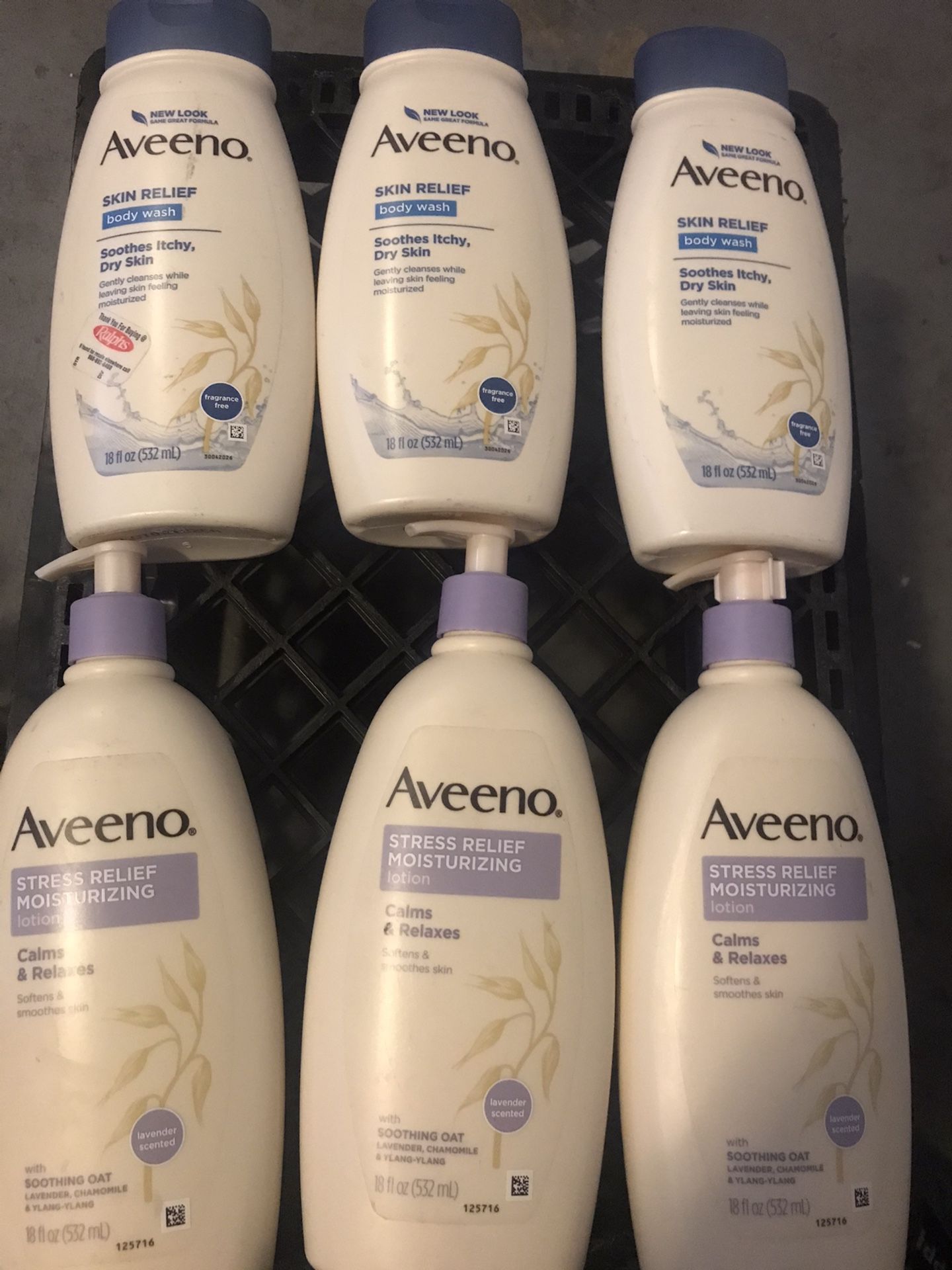 Aveeno /Herbal Essences /Dove