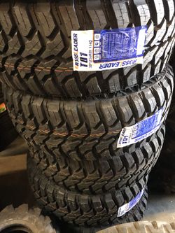 4x33-1250-20 mud tire $580 cash no bargain price firm