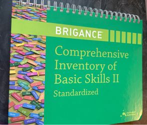 Brigance Comprehensive Inventory of Basic Skills II Standardized