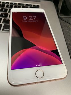 iPhone 8 Plus T-Mobile/Metro PCS/Sprint w/charger and new tempered glass!
