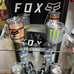 Fox And Orca Barrel Mugs