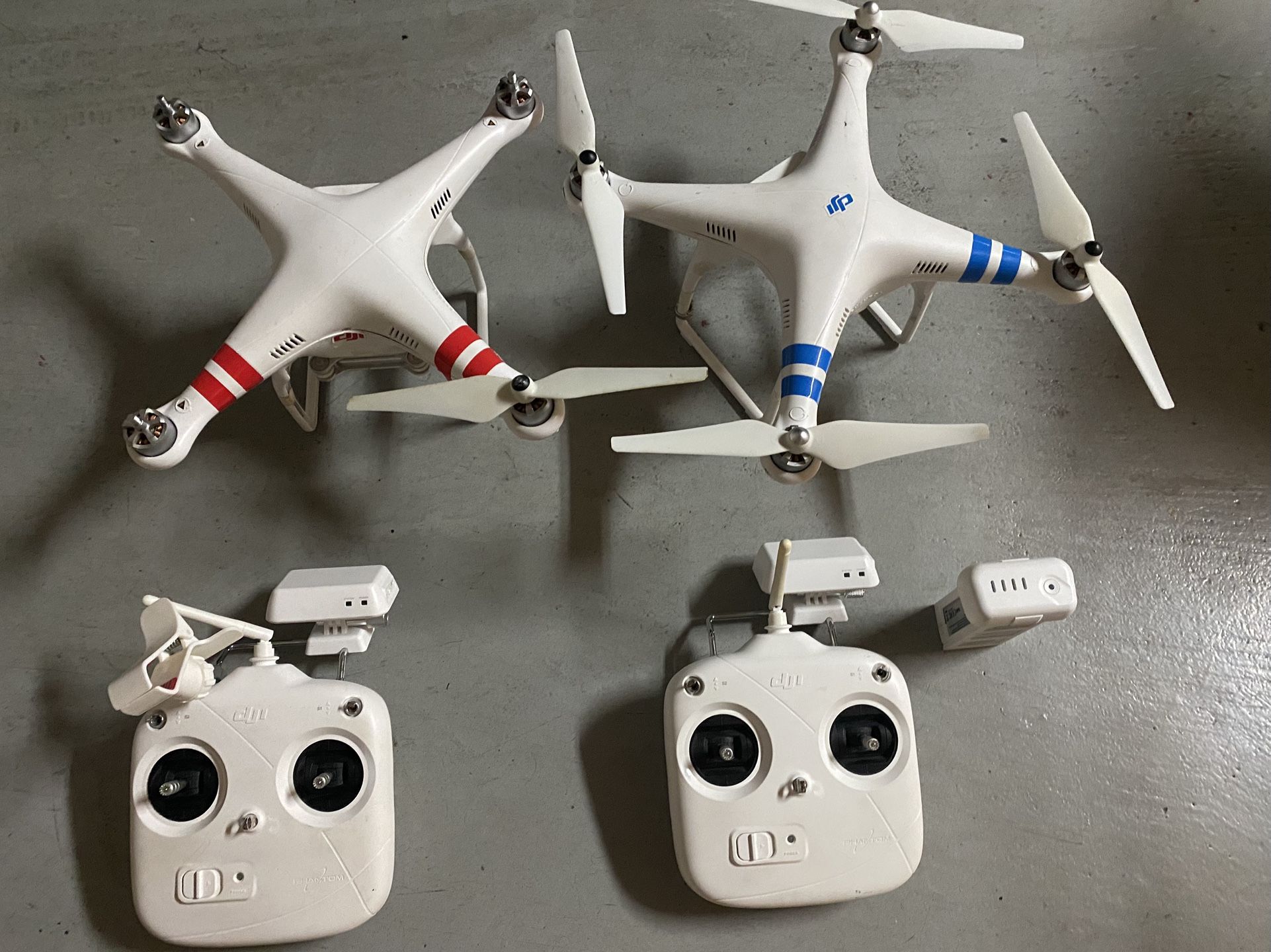 Crashed DJI Drones