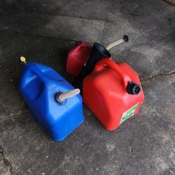 Containers For Gas And Kerosene 