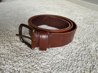 Tommy Hilfiger Genuine Leather Brown Belt Size S 30/32 Made in Guatemala