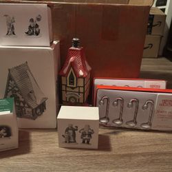 Department 56 Ceramic Christmas Village