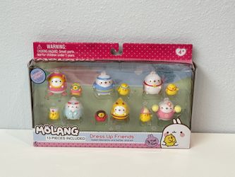 Collectors -MOLANG  “Dress Up Friends“ 13 Pieces Included