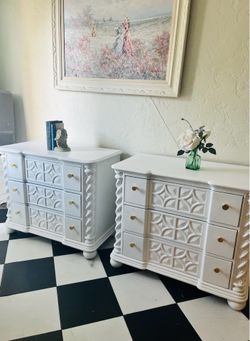 2 dresser nightstands set