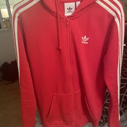 Red Adidas Originals Hoodie