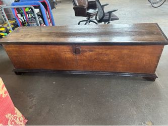 18th century 8ft trunk