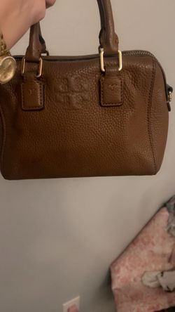 Brown toryburch bag (two straps)