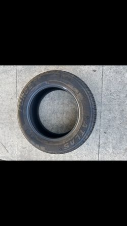 1 Only - 225/65r17 Atlas Force HP tire 90% Treads Tire 2026 DOT!!!!