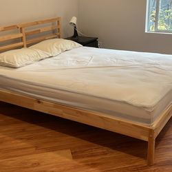 IKEA TARVA Queen bed frame only (mattress not included)