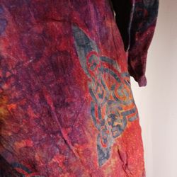 Celtic Tie-dye Tunic/dreas